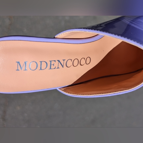 Modencoco wedge heel/square toe mules (New) - Picture 5 of 10